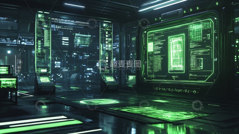 高清大图下载【趣麦麦图】虚拟工厂界面2