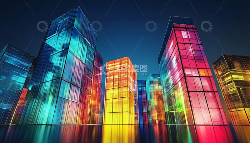 高清大图下载【趣麦麦图】未来建筑未来科技建筑3