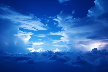 夜空云海夜空云海蓝天2