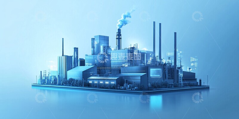 高清大图下载【趣麦麦图】智能工厂城市3