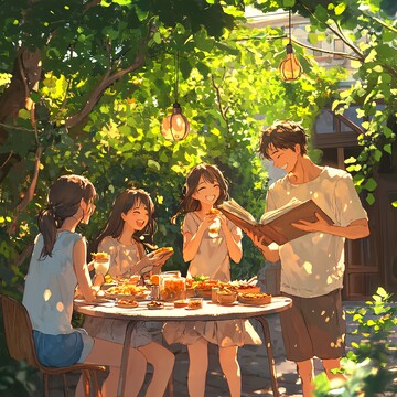 年轻人户外午餐3