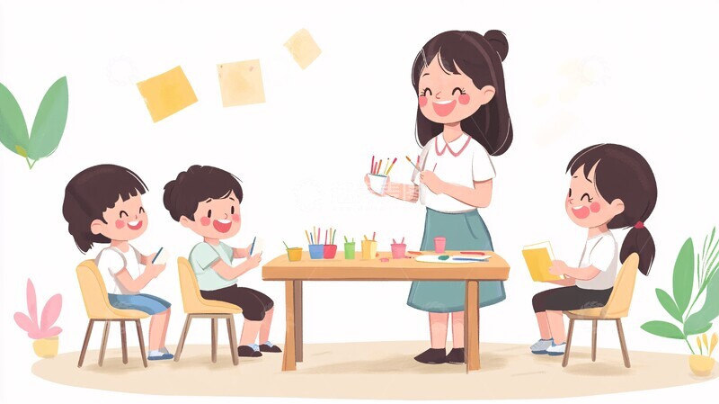 高清大图下载【趣麦麦图】快乐绘画课堂2