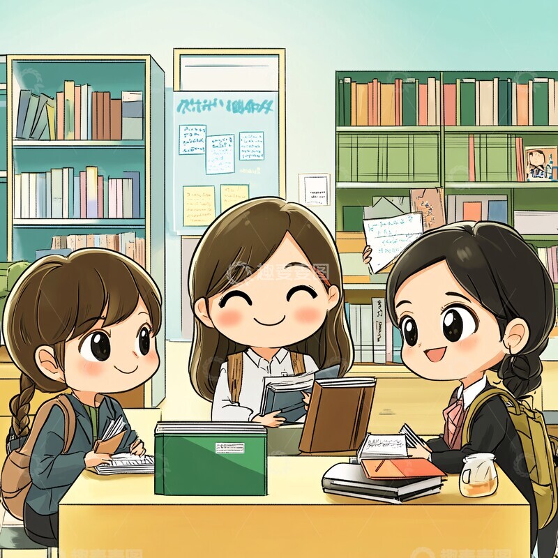 高清大图下载【趣麦麦图】学生使用学习资源