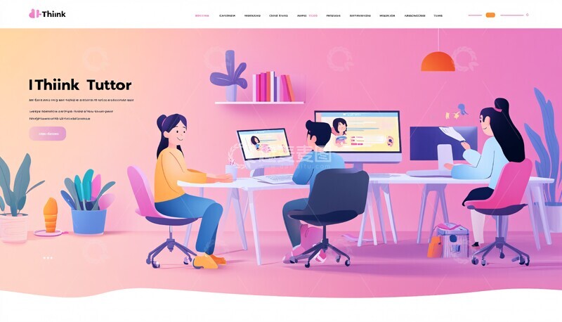 高清大图下载【趣麦麦图】学习辅导课堂1