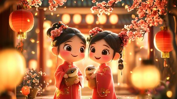 新年小蛇灯笼图3