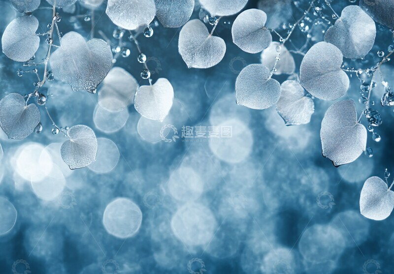 高清大图下载【趣麦麦图】秋林晨露秋林晨露森林2