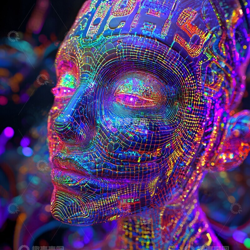 高清大图下载【趣麦麦图】未来幻象动画机械幻觉2