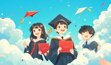 毕业典礼云端飞翔2