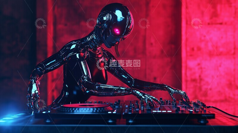 高清大图下载【趣麦麦图】女全息未来造型3