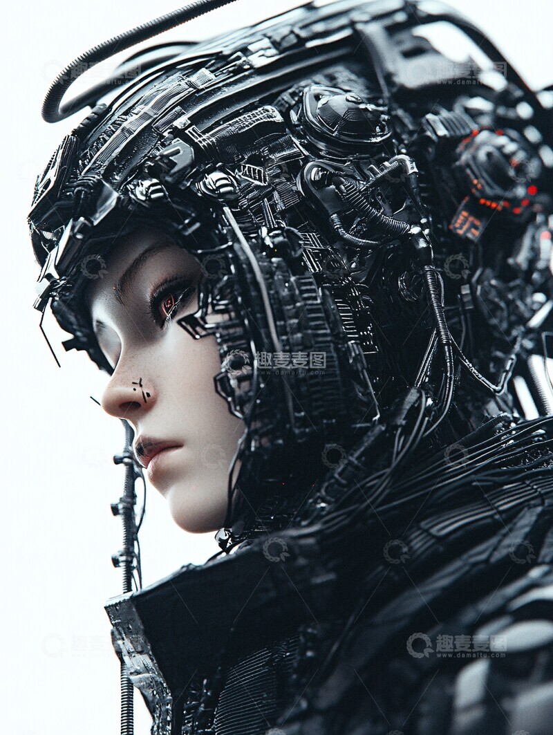 高清大图下载【趣麦麦图】针织线材机械装3