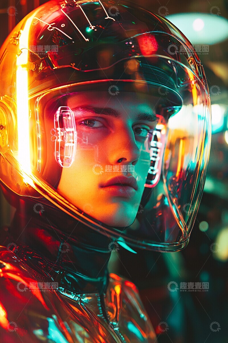 高清大图下载【趣麦麦图】赛博朋克时装午餐2