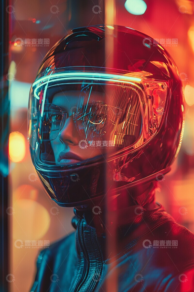 高清大图下载【趣麦麦图】赛博朋克时装午餐3