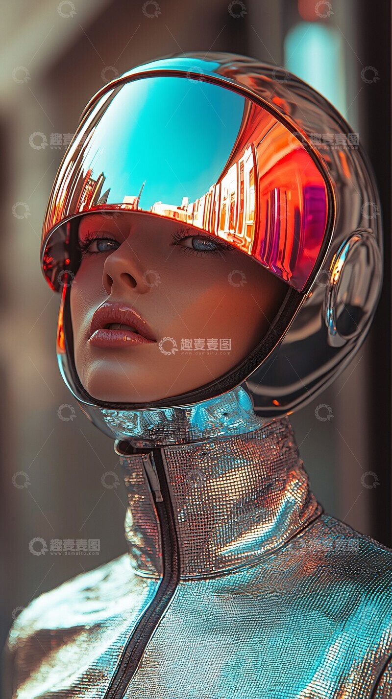 高清大图下载【趣麦麦图】外星人机器人科幻照2