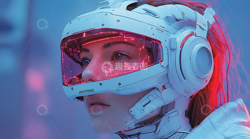 高清大图下载【趣麦麦图】虚拟时尚人像