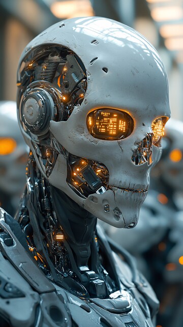 未来人类透明颅骨2