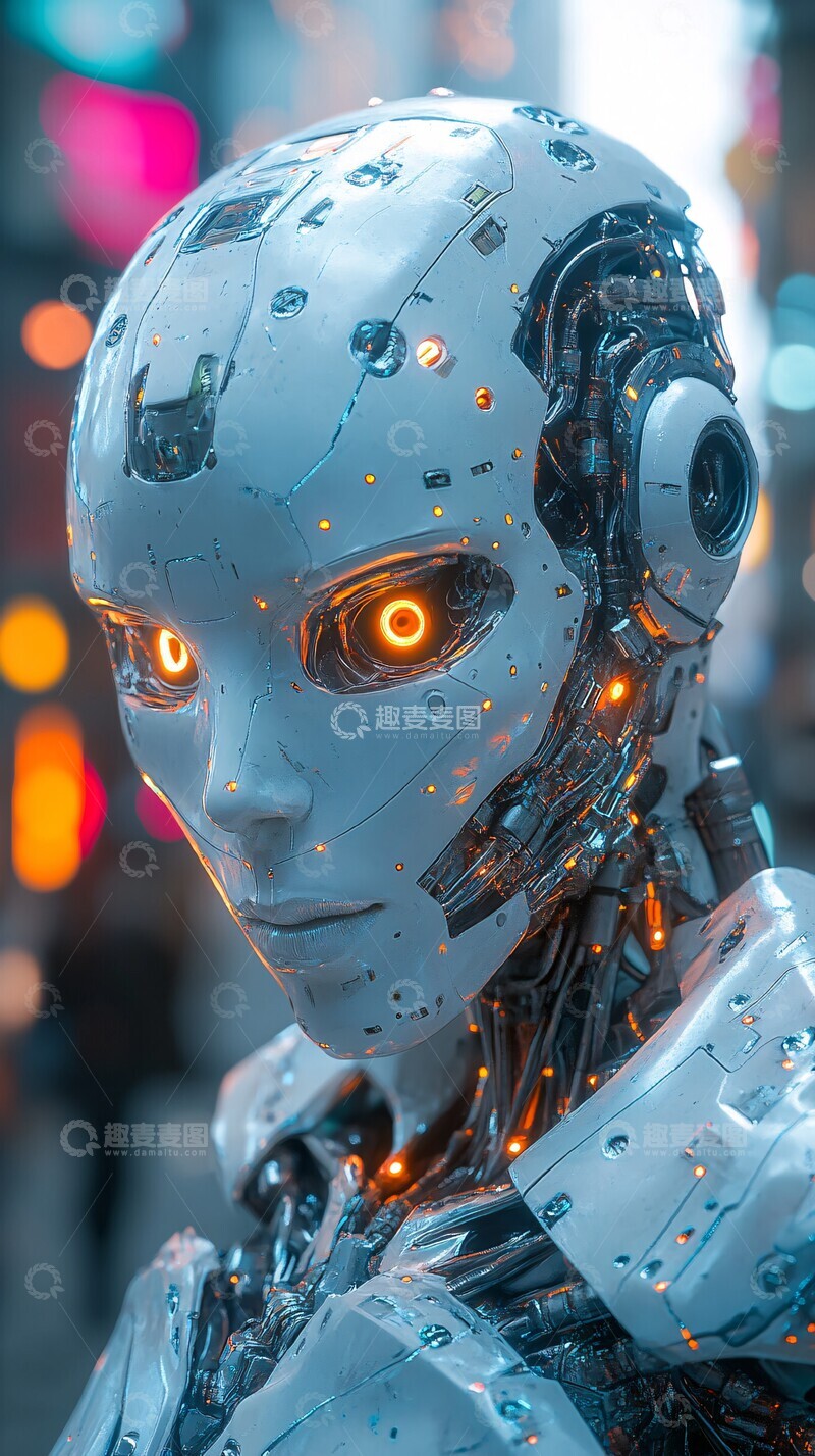 高清大图下载【趣麦麦图】未来机械生命体2