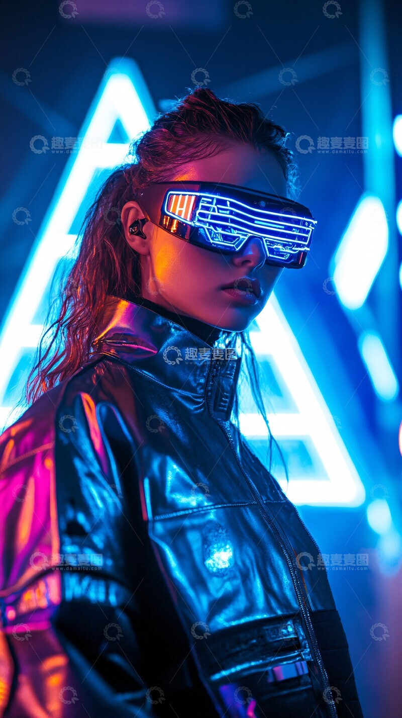 高清大图下载【趣麦麦图】未来舞台表演3