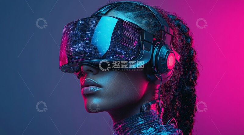 高清大图下载【趣麦麦图】虚拟时尚人像1