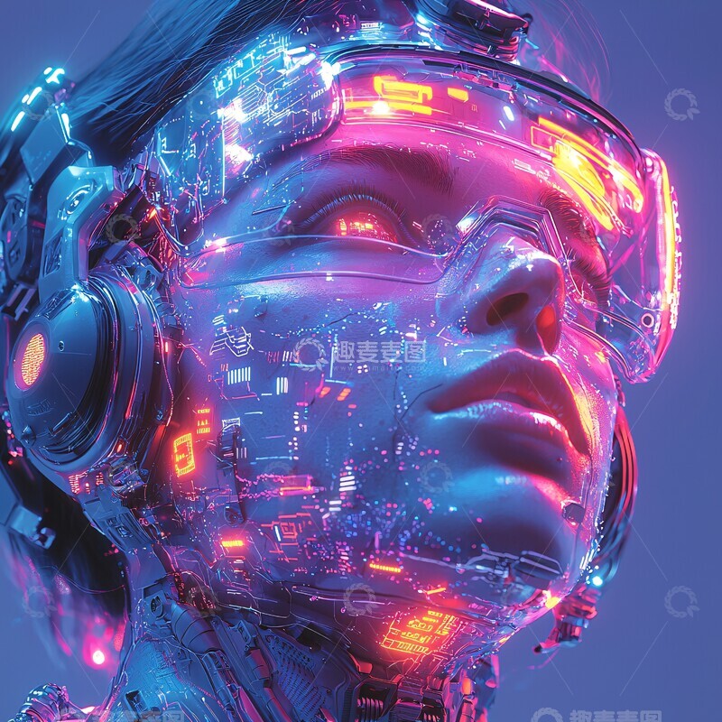 高清大图下载【趣麦麦图】人机融合技术员3