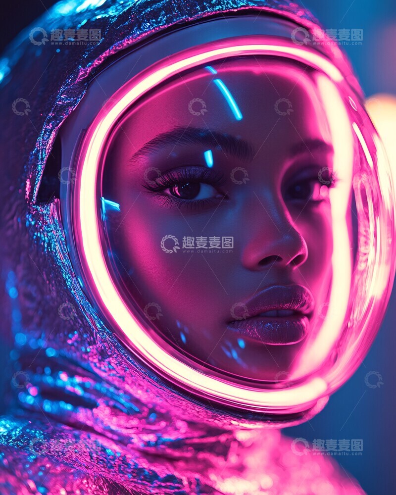 高清大图下载【趣麦麦图】先锋时尚宇航员2