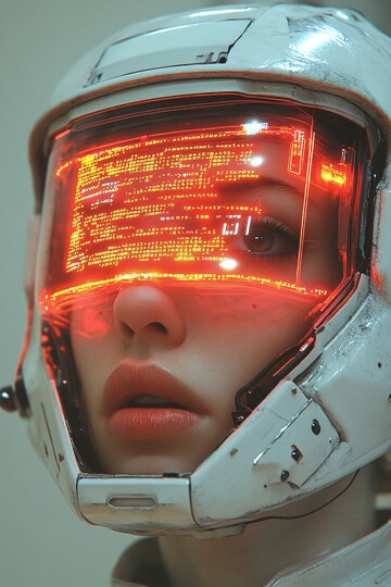 电子头电脑面罩3