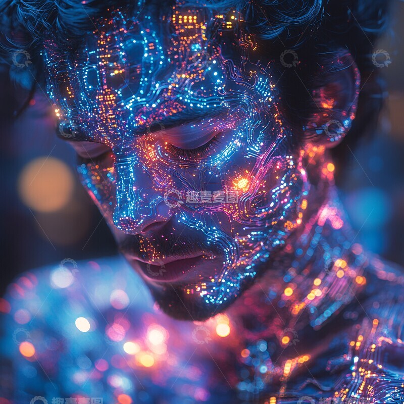 高清大图下载【趣麦麦图】人类融合人类融合机器2