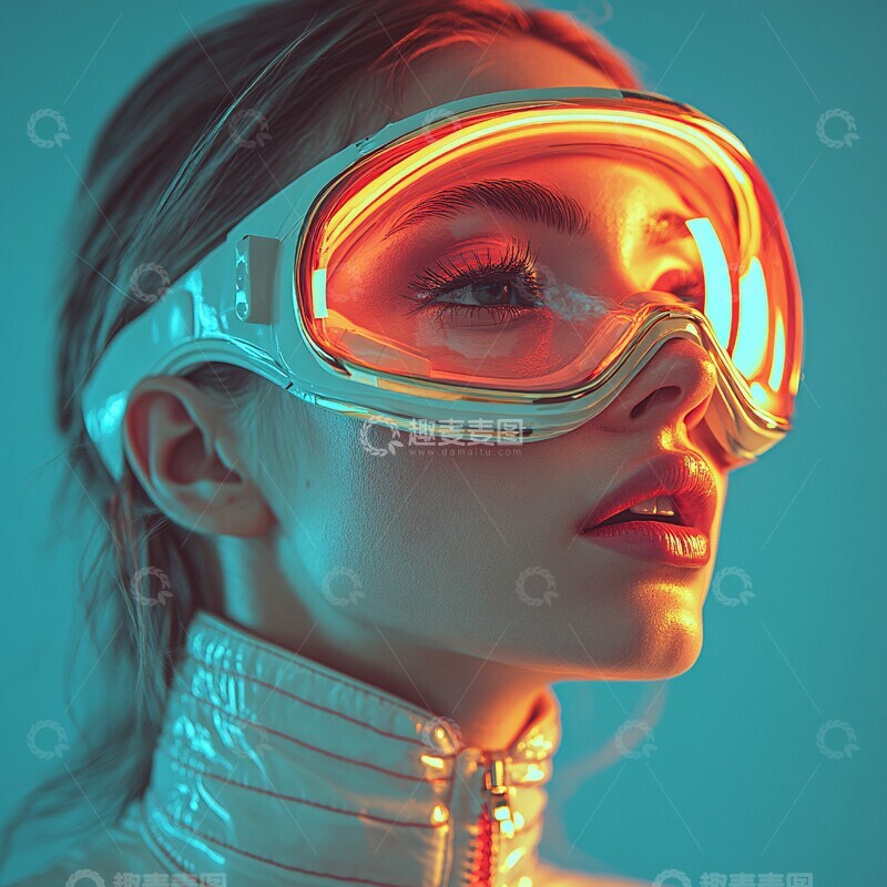 高清大图下载【趣麦麦图】宇航员年代肖像3