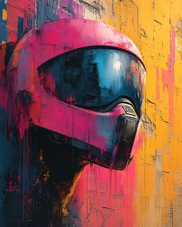 头盔涂鸦墙头盔涂鸦背景3