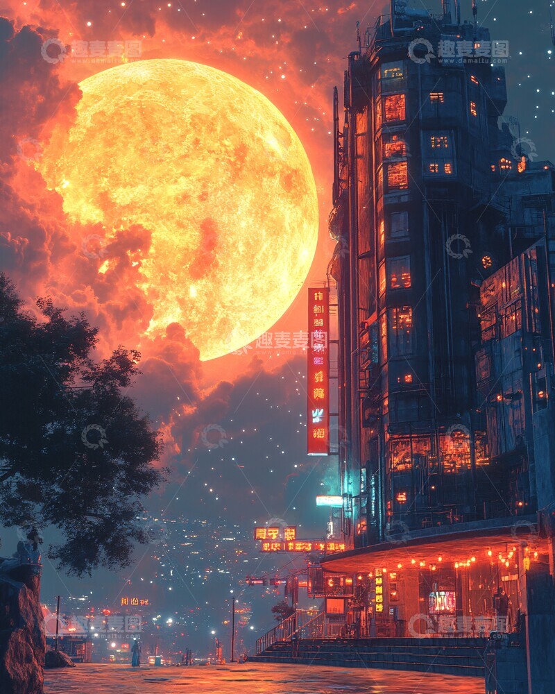 高清大图下载【趣麦麦图】超现实电台超现实电台未来3