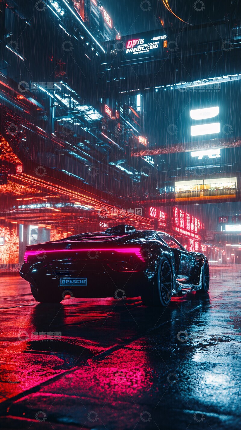 高清大图下载【趣麦麦图】科幻赛道科幻赛道摄影2