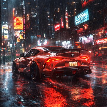 雨夜飞驰雨夜飞驰丰田1