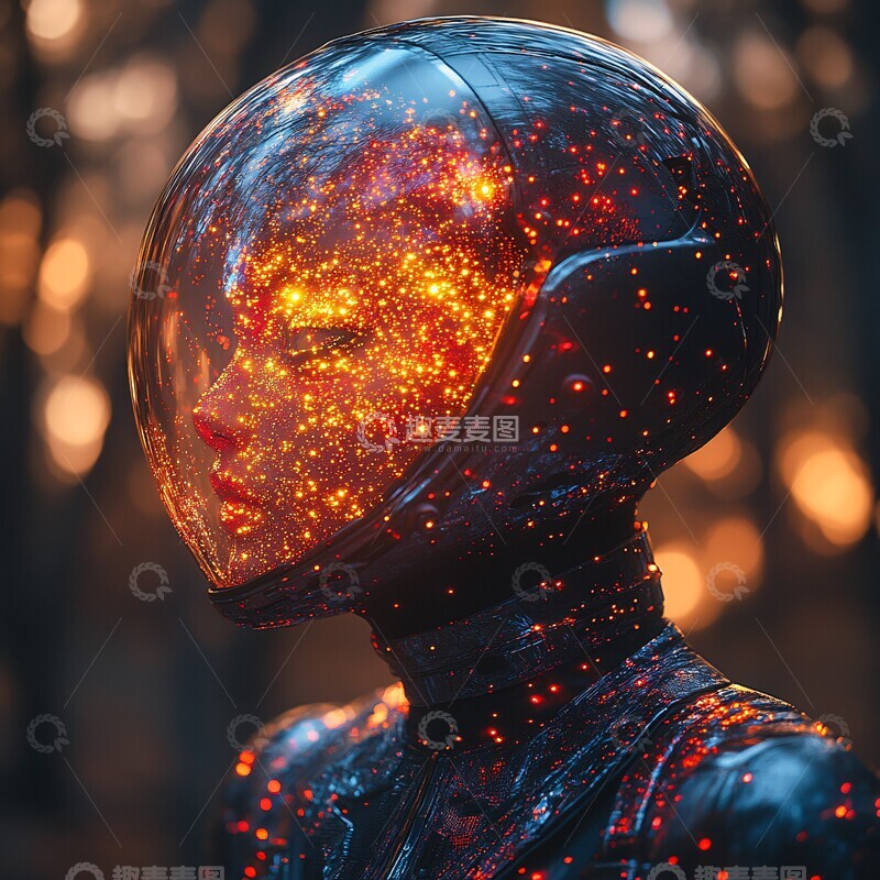 高清大图下载【趣麦麦图】光影星河光影星河反射2