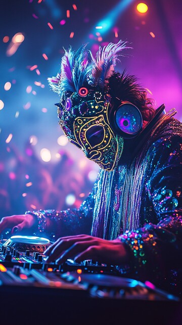 表演舞台表演舞台面具3