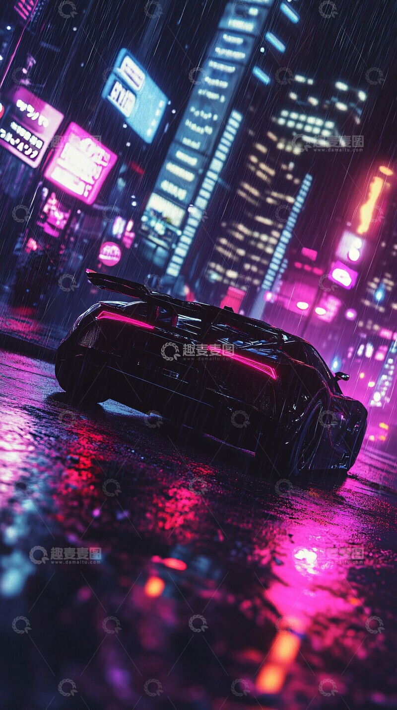 高清大图下载【趣麦麦图】科幻赛道科幻赛道摄影3