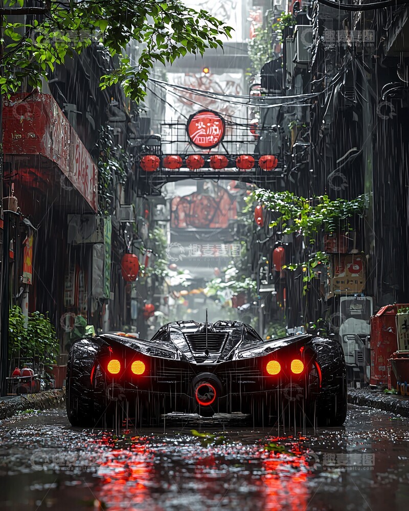 高清大图下载【趣麦麦图】黑美人超跑美人超跑引擎1