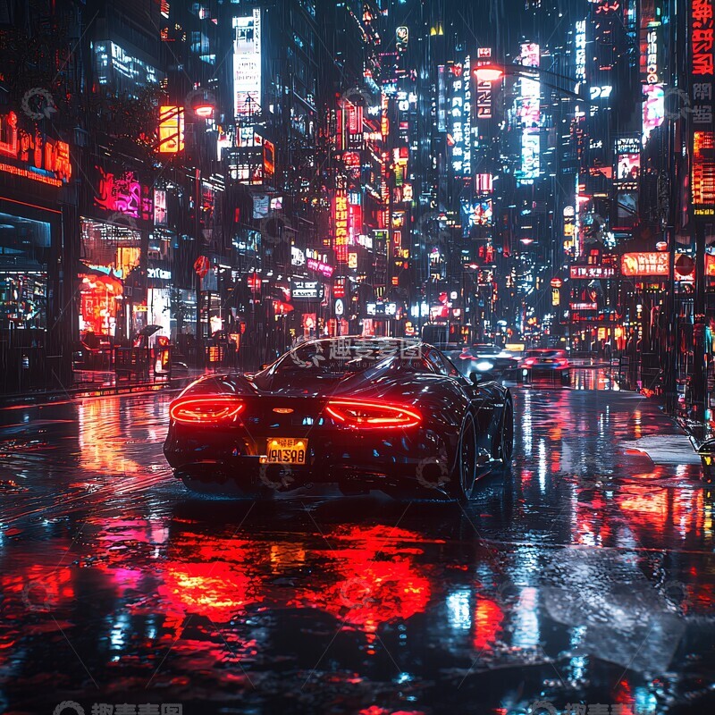 高清大图下载【趣麦麦图】夜色飞车夜色飞车城市1