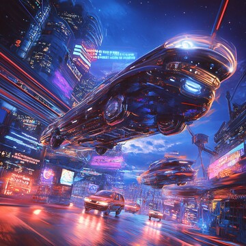 飞车高楼蓝紫光3