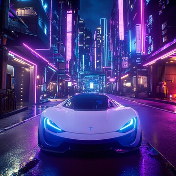 特斯拉大楼街景3