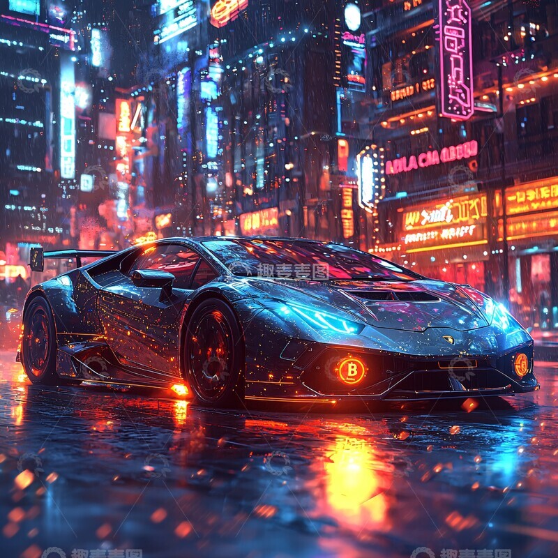 高清大图下载【趣麦麦图】数字黄金未来城3