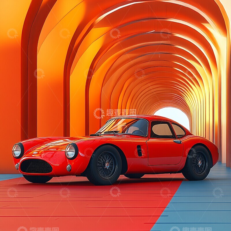高清大图下载【趣麦麦图】现代车明亮场景1