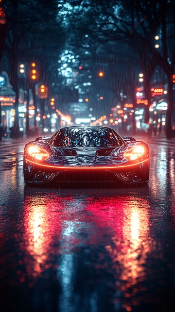 夜幕下的超级跑车2