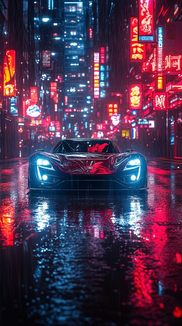 夜幕下的超级跑车3