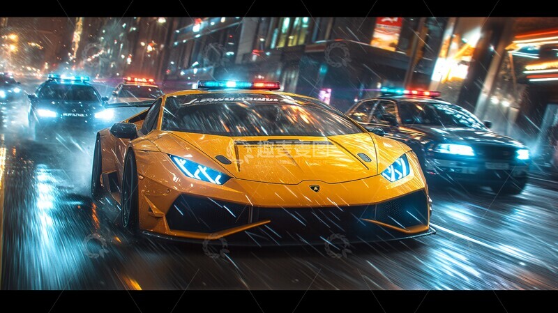 高清大图下载【趣麦麦图】午夜追车战午夜追车引擎3