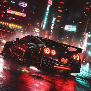 雨夜飞驰的雨夜飞驰水花3