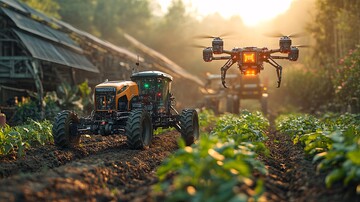 无人农场自动作业2