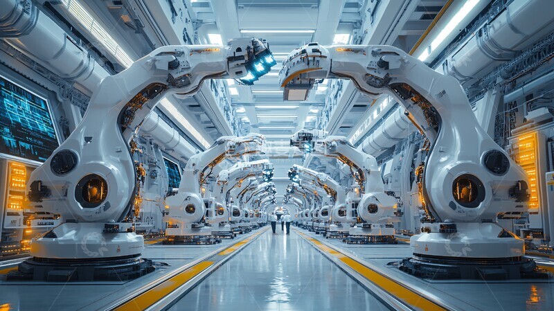 高清大图下载【趣麦麦图】智能船厂协作2