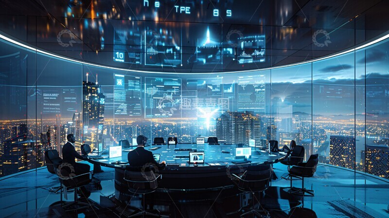 高清大图下载【趣麦麦图】企业决策中心1