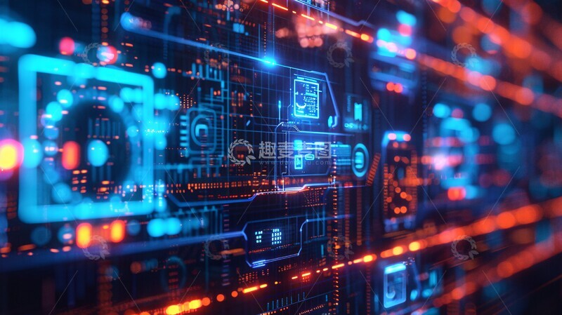 高清大图下载【趣麦麦图】网络安全总部