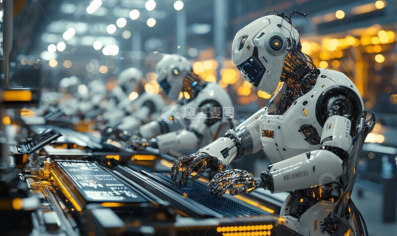 高清大图下载【趣麦麦图】碳纤维生产工厂1