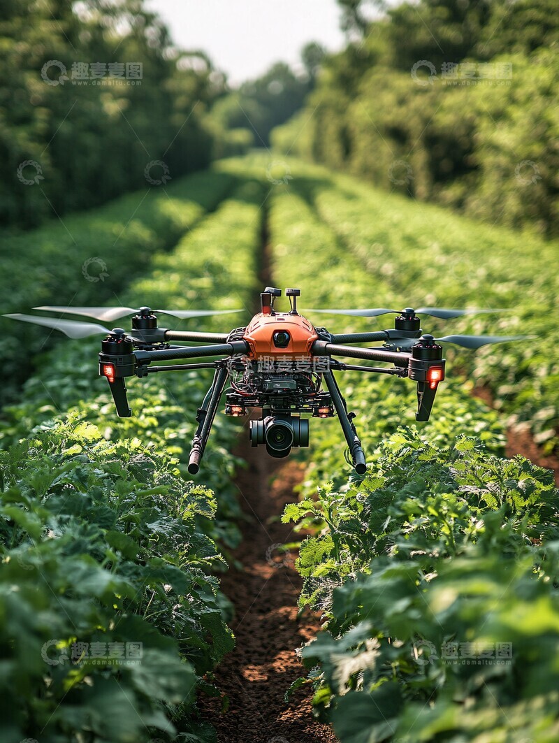 高清大图下载【趣麦麦图】丰收有序的农田3